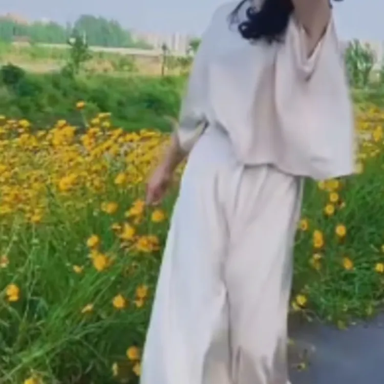 夏季新款女装时尚套装宽松显瘦