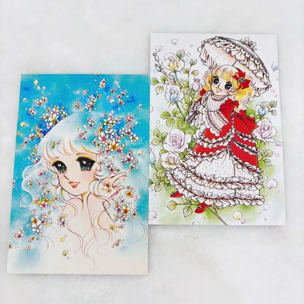 【谷子精选】日本中古美少女战士樱花大战少女漫电击文库jump明信片