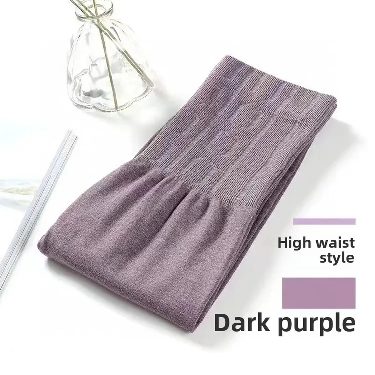 新款秋裤女士内穿打底裤高腰收腹保暖裤美体紧身秋冬保暖款衬裤zk