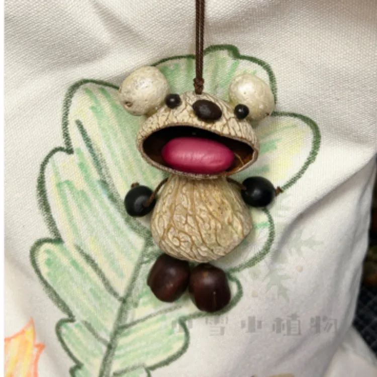 可爱创意果壳风铃 diy材料包