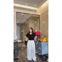 『婷老板』971新款百搭白色休闲裤