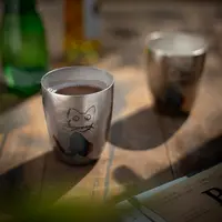【白大姐专属】成事好物冯唐出品99%纯钛材质我是猫半手工喵杯