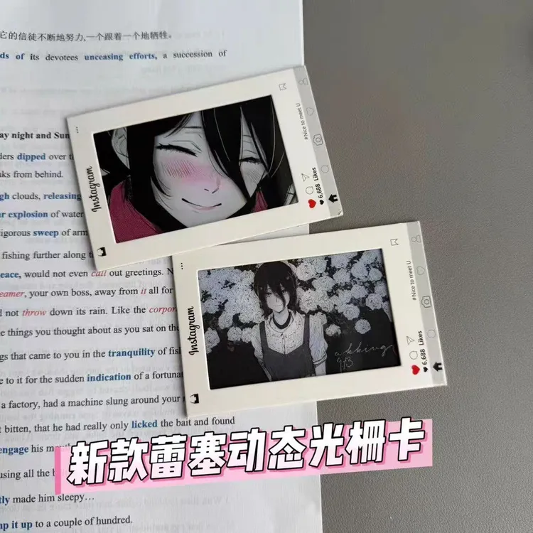 电锯人蕾塞动态光栅卡蕾塞小卡多变周边送朋友挂件
