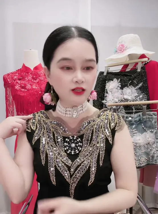 【完美点缀】 6357 重工领花时尚百搭 DIY 配饰 辅料