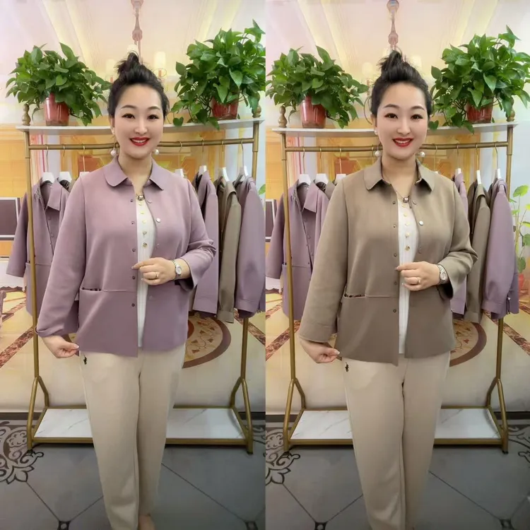 新款短款休闲风衣外套0329
