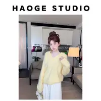 浩哥严选●霜降HGQ5MY2890A羊绒毛衣预时尚休闲百搭秋温暖慵懒风