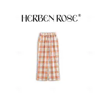 【HERBEN】‘居家格纹裤’2025春节新款格子家居裤 DJ23050