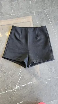 秋冬网红短裤微弹纯色休闲百搭显瘦时尚