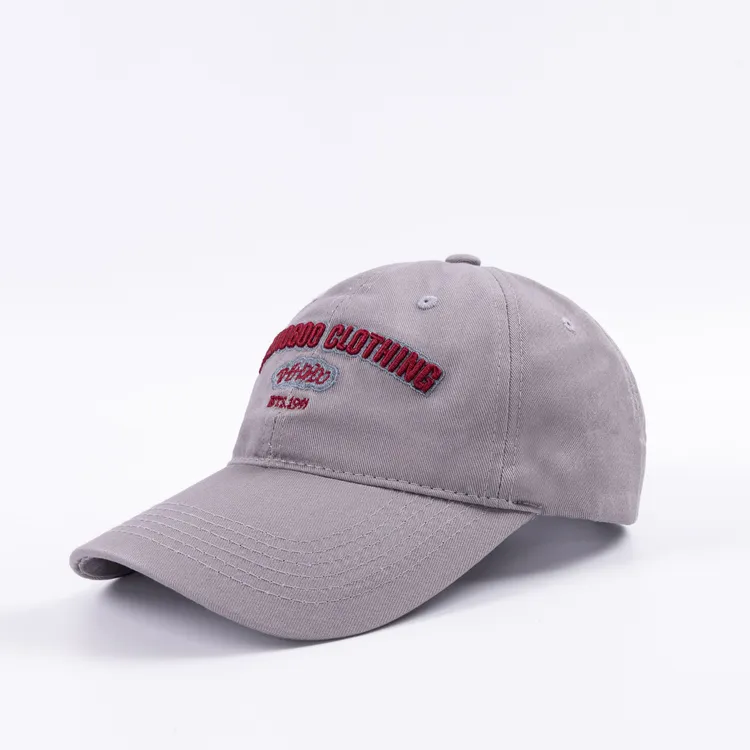 【一只璐甄选】A525韩版水洗做旧字母情侣棒球帽显脸小宽檐大头围