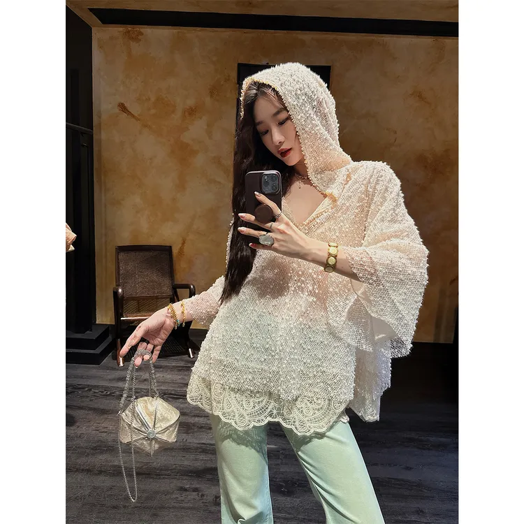 三吉黑花【珠玉落】国风新中式套装女2025新款高级感半身裙两件套