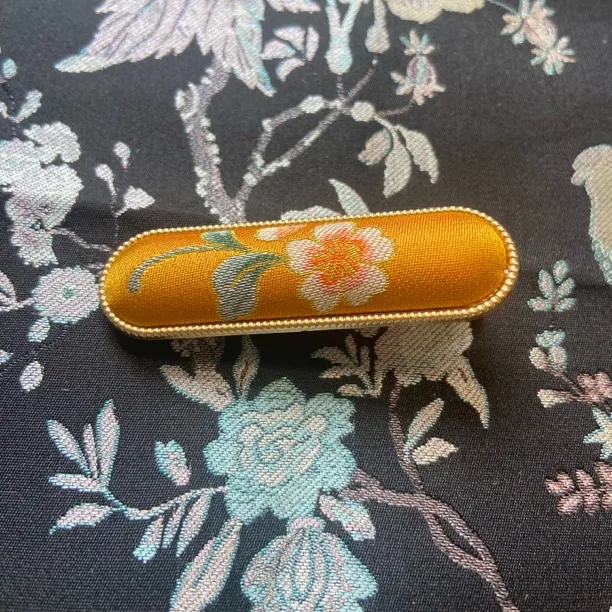 名家宋锦鸭嘴夹蝶恋花荔枝四季文锦敦煌丝路春日宴画中画蕉叶莲