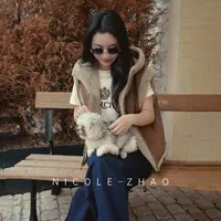 NZ0340（长腿裤）【贵姐NICOLE】设计师款土耳其阔腿直筒高腰牛仔裤
