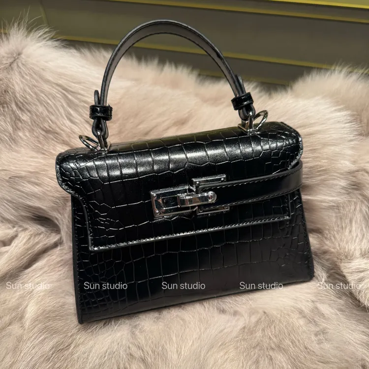 【Sun·studio】轻奢小众凯莉包/高级手提包百搭斜挎包包大容量通勤