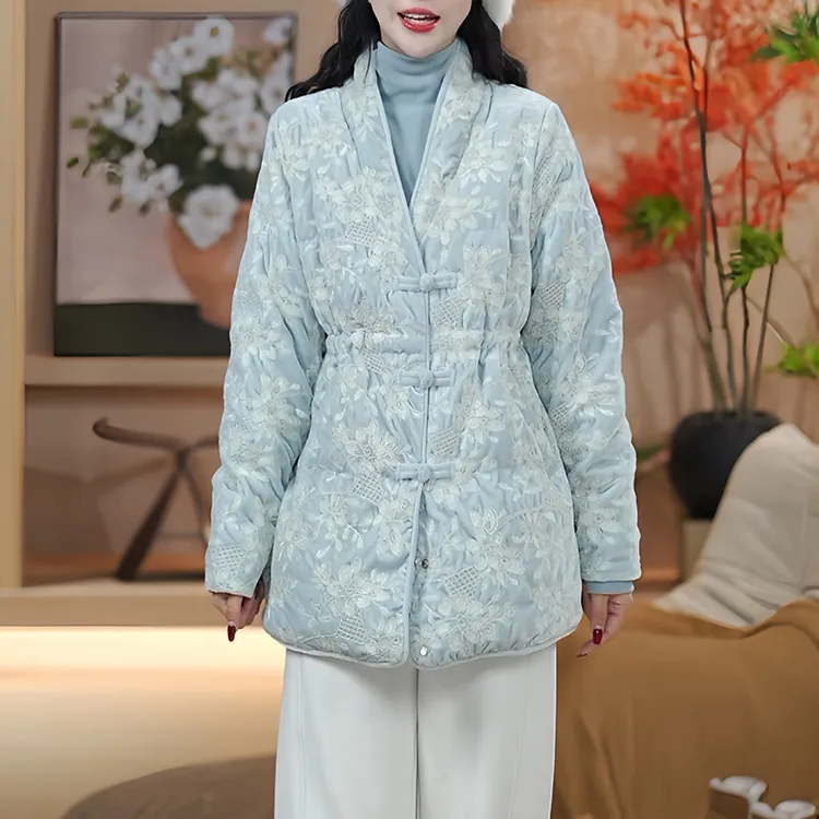 韩式爆款冬季新款棉服女2025冬季洋气小个子时尚百搭撞色棉衣外套