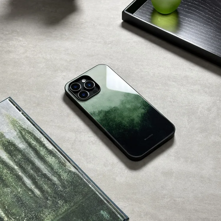 《遥岑寸碧》新中式适用于iPhone17苹果17air/16promax高级感手机壳