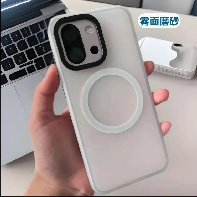 适用1+13T轻纱手机壳1+ACE5Pro半透磨砂磁吸壳一加ace5雾面隐砂壳
