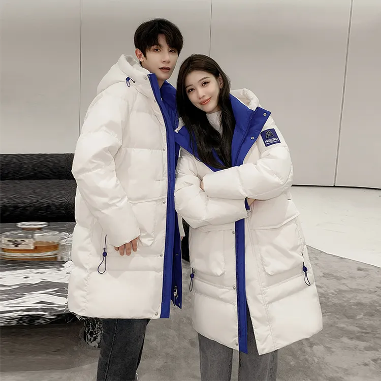 【奥莱断码】羽绒服男女中长款2025年新款冬季加厚大码宽松过膝情