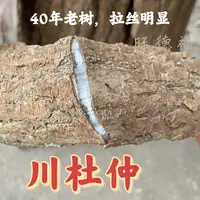 四川旺苍现收山货58年  磨皮老杜仲 泡水泡酒煲汤 泡茶