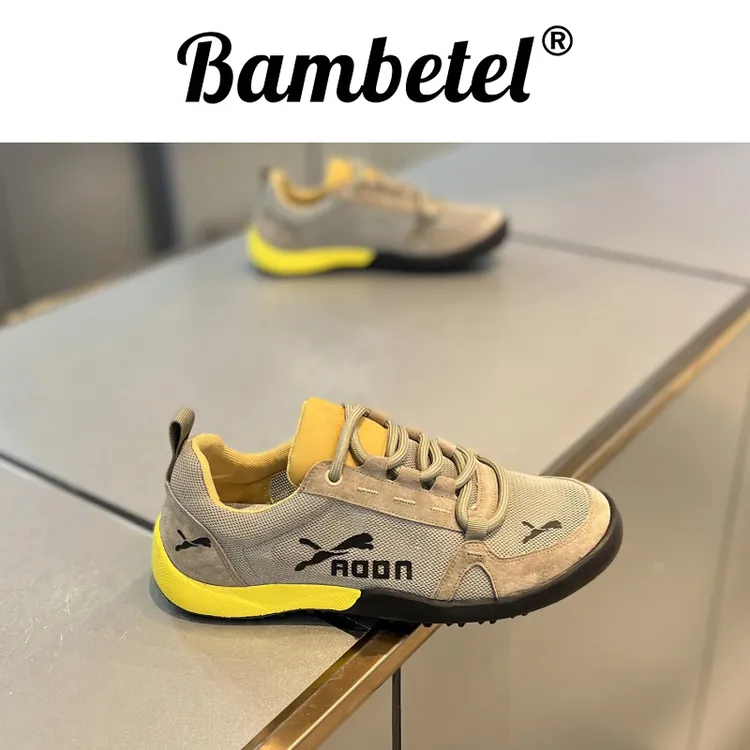 Bambetel透气男鞋夏季夏季阿甘鞋舒适透气休闲鞋软底防滑时尚休闲