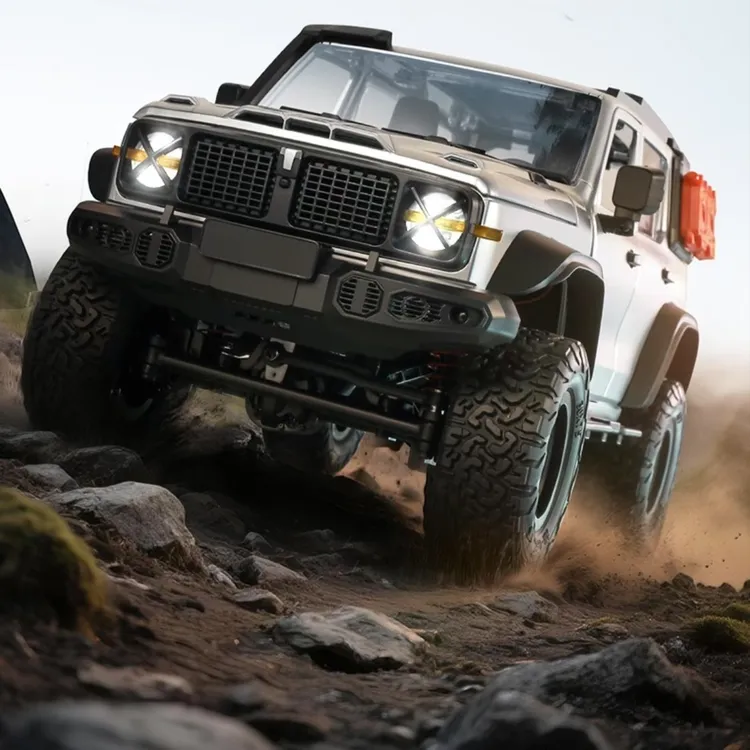 防水莽牛MN300坦克300四驱大马力RC攀爬车全比例遥控越野汽车模型