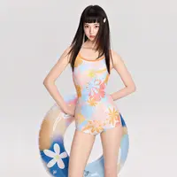 新款泳衣女款保守高级感连体游泳衣2025新款平角夏季专业遮肚