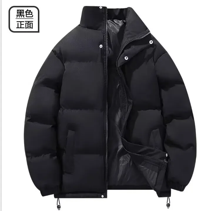 冬季新款棉衣男款男士小棉袄加厚情侣ins百搭棉服立领保暖外套