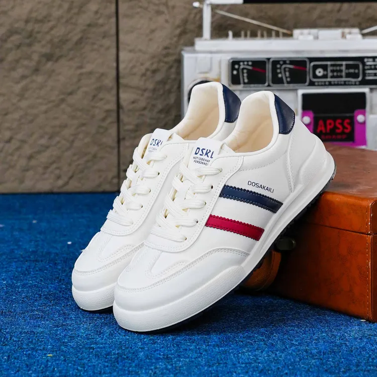 杜莎凯利新款气质百搭潮流休闲鞋男女运动板鞋鞋小白鞋D5116