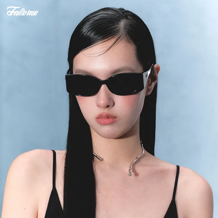 Fakeme（达人专属）新品欧美复古街拍墨镜防紫外线太阳镜 depop