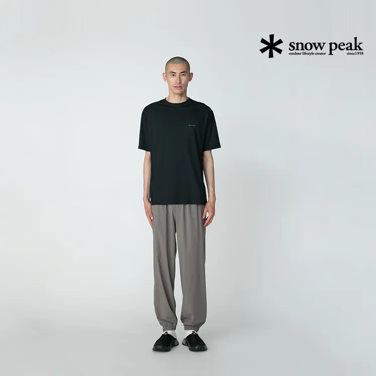 Snow Peak雪峰户外Pe Power Dry T恤夏季男女短袖速干透气吸汗T恤