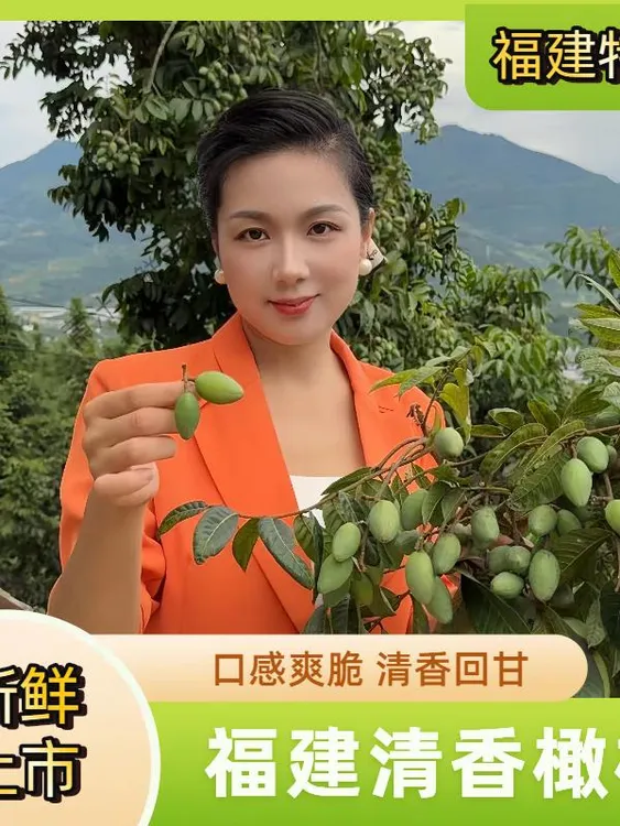 福建脆橄榄现摘现发新鲜可生吃煲汤的孕妇水果