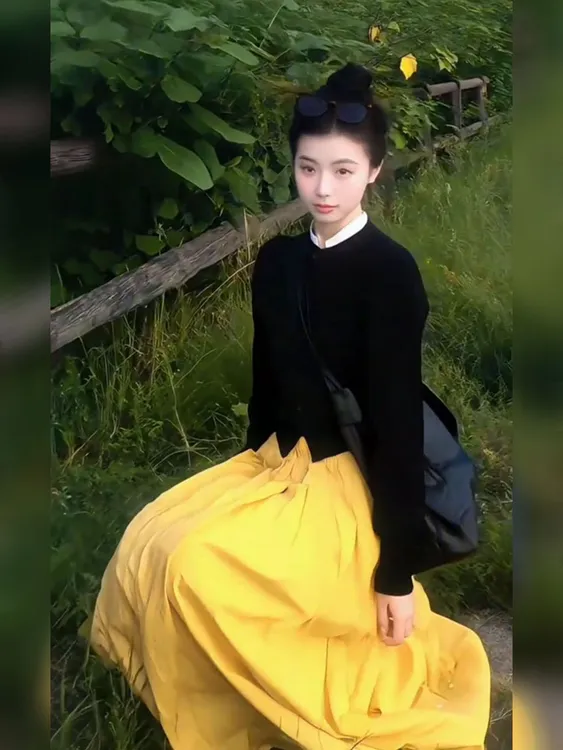 韩系甜美穿搭套装2025秋冬新款气质高级感针织开衫半身裙两件套女