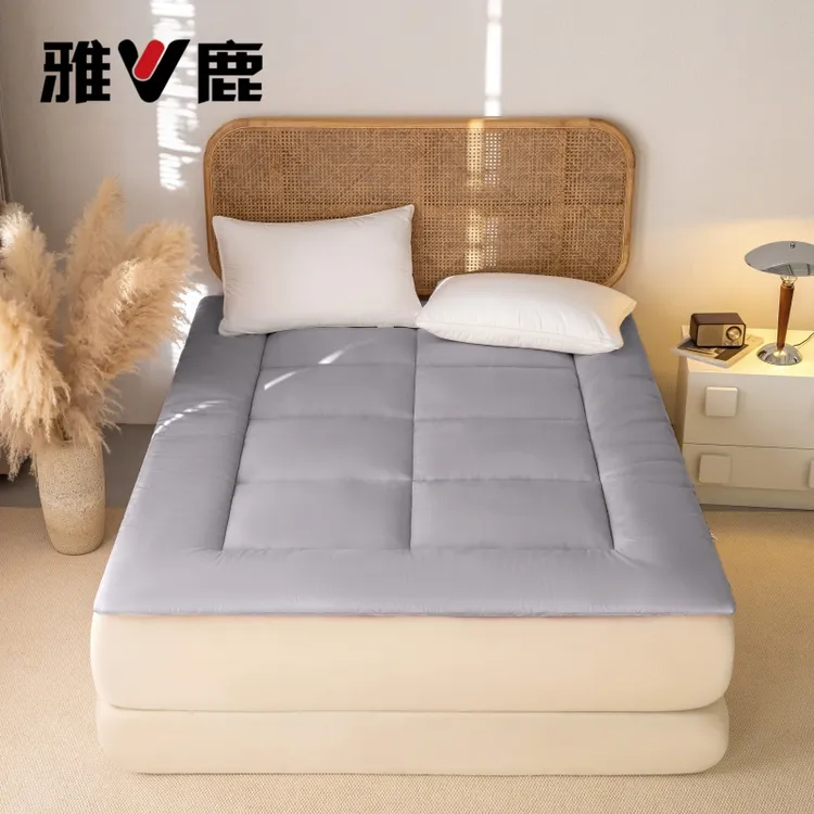 V/雅鹿新款加厚软床垫四季适用 家用酒店榻榻米学生宿舍通用床垫