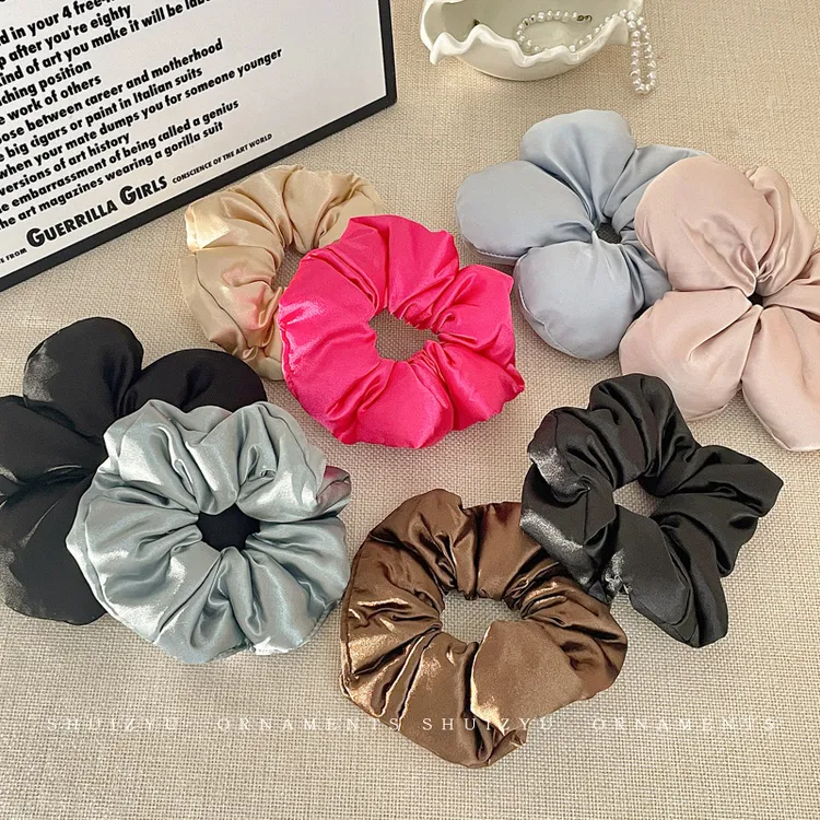 法式大肠发绳枕头睡眠护发头绳发饰女2025大波浪卷发皮筋肥肠发圈