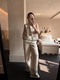 【NO退NO换】鑫燃KIKI 小众设计感百搭显瘦休闲裤 258879 MHT