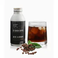 连邦冰滴黑咖啡370ml*5瓶