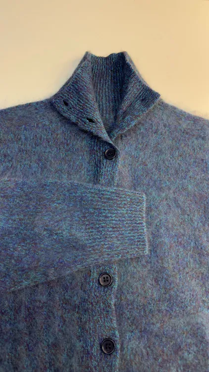 2025秋冬软糯羊毛拉绒毛衣外套上衣女氛围感毛衣显瘦百搭