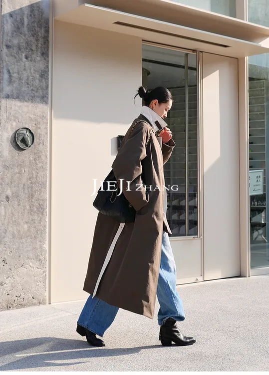 【JIEJI ZHANG】波兰进口绒高级定制秋冬时尚百搭鹅绒服351399