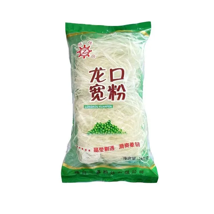 冠珠龙口宽粉粉丝粉条火锅麻辣烫酸菜鱼适用水晶宽粉干货160g