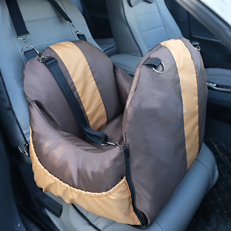 HiPET狗狗副驾驶车载狗窝宠物车载窝猫狗通用可拆洗四季车载窝