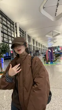 《月光》秋季松弛慵懒外套棉衣女