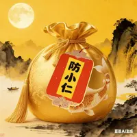 6号老师推荐 防小仁 手绘卡  生肖贴纸 挂 饰 