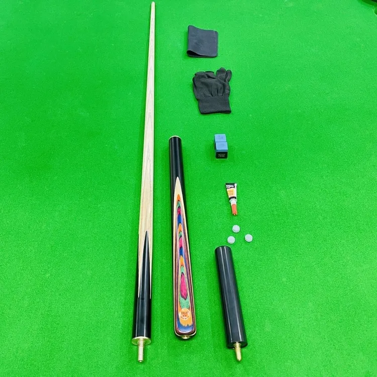 DLP战神炫彩高级小头杆分体台球杆中式黑八斯诺克九球手工杆加重