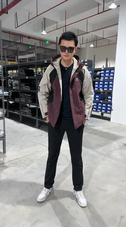 海秋冬三防连帽内胆羊毛全能夹克02