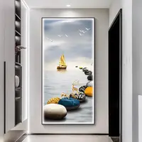 【点石成金】进门入户玄关装饰画现代轻奢高档挂画简约走廊过道壁画