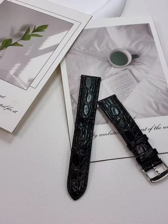 适用于代用浪琴真皮男款表带瑰丽嘉兰博雅俊雅手表带真皮男款表带