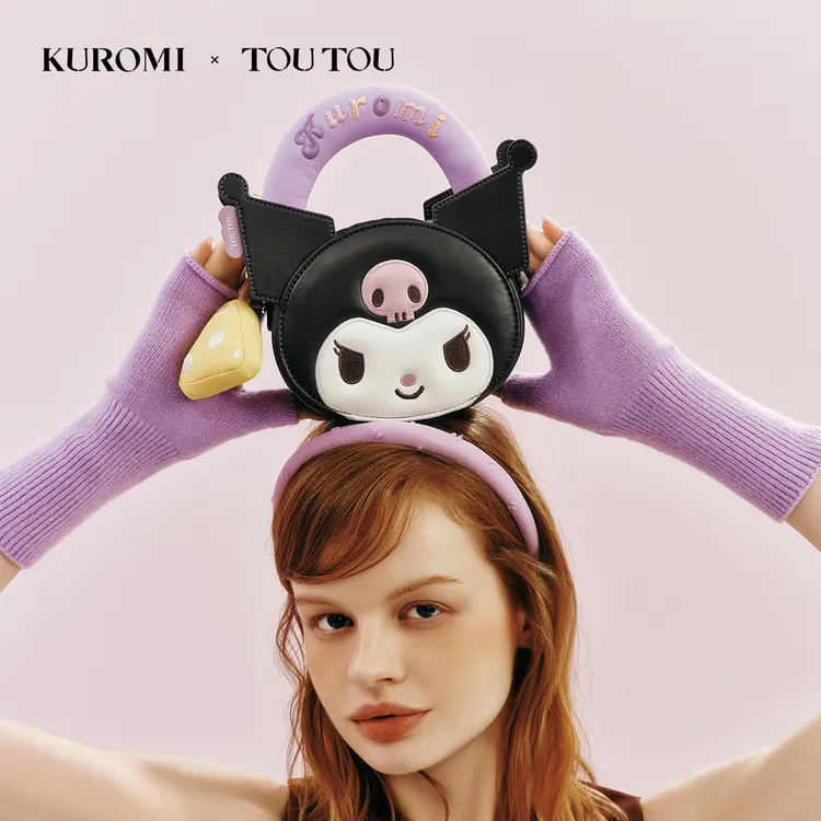 toutou【kuromi 联名】库洛米饼干包女斜挎链条包包女马年新年礼物