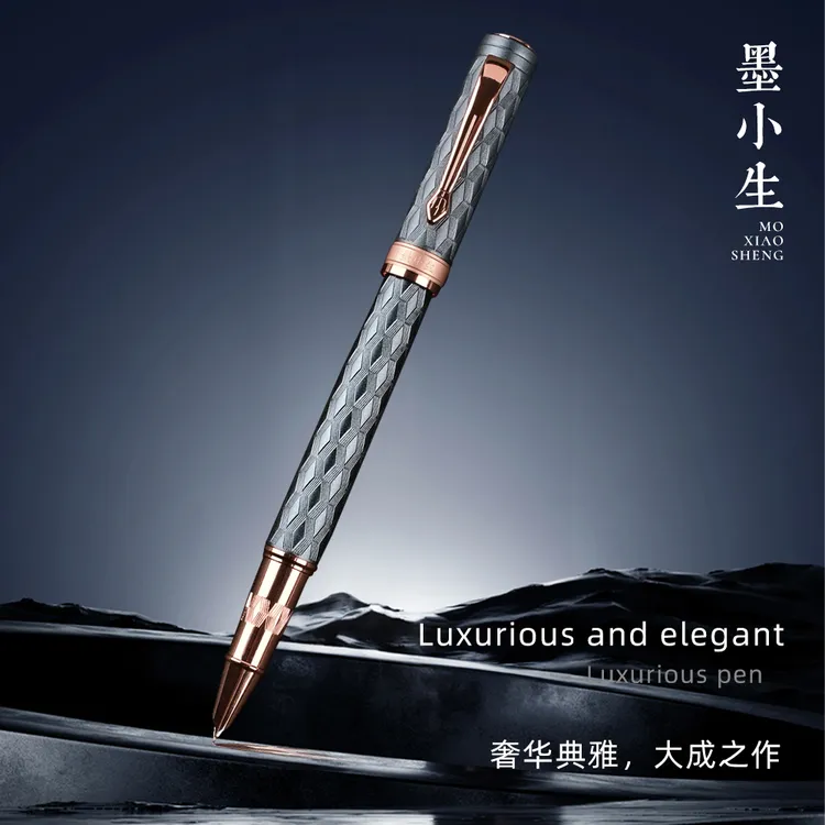 墨小生717立体印象钢笔弯尖0.7硬币书法练字办公书写签名美工笔