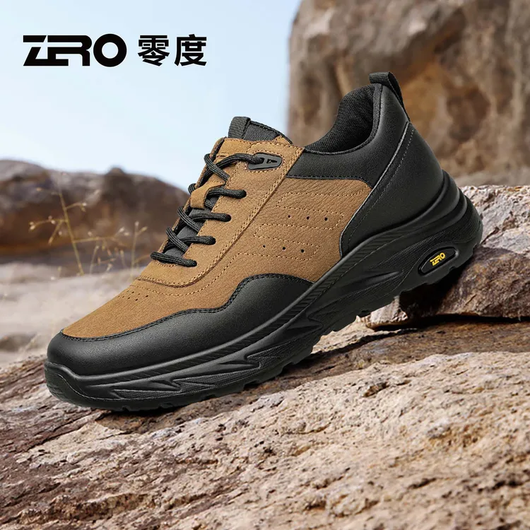 ZRO零度耐磨减震休闲男鞋圆头时尚休闲鞋轻便户外运动登山鞋53783
