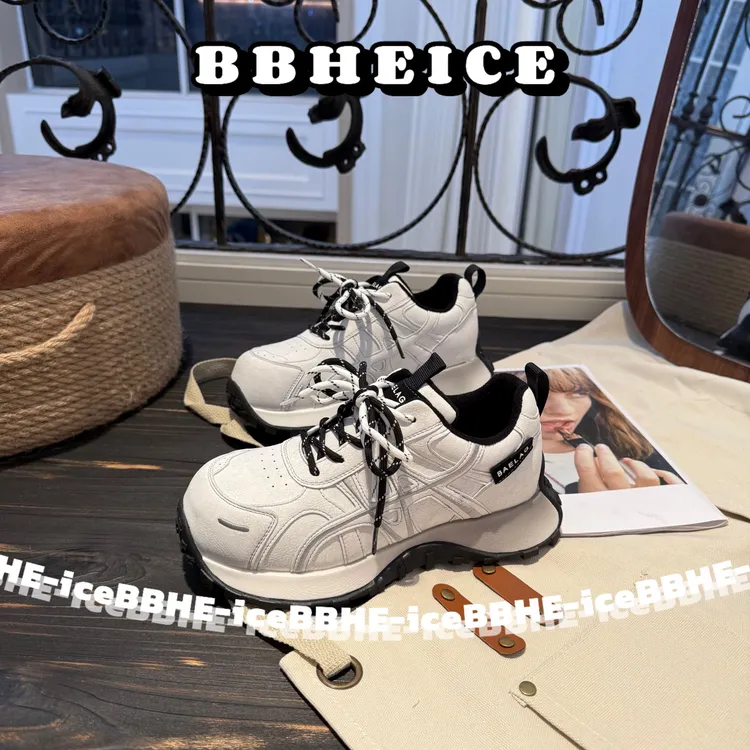 老爹鞋系带增高休闲鞋运动鞋秋冬时尚加绒网红百搭阿甘小白鞋
