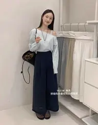 UM#9533#日系早秋水洗棉花边裤   FL